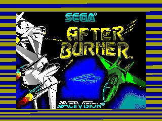 Afterburner — ZX SPECTRUM GAME ИГРА