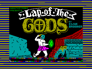 LAP OF THE GODS — ZX SPECTRUM GAME ИГРА