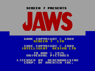 Jaws — ZX SPECTRUM GAME ИГРА