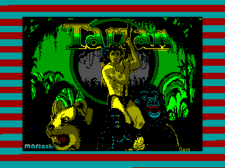 Tarzan — ZX SPECTRUM GAME ИГРА