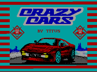 Crazy Cars — ZX SPECTRUM GAME ИГРА