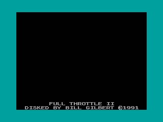 Full Throttle 2 — ZX SPECTRUM GAME ИГРА