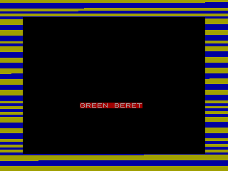 Green Beret — ZX SPECTRUM GAME ИГРА