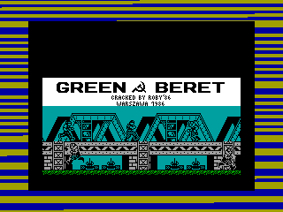 Green Beret — ZX SPECTRUM GAME ИГРА