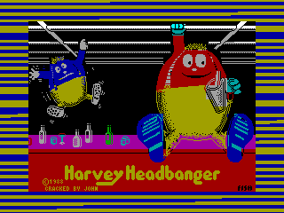 Harvey Headbanger — ZX SPECTRUM GAME ИГРА