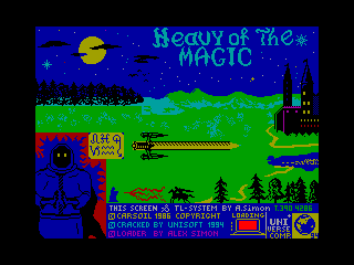 Heavy on the Magick — ZX SPECTRUM GAME ИГРА
