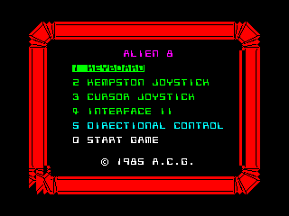 Alien 8 — ZX SPECTRUM GAME ИГРА
