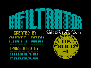 Infiltrator — ZX SPECTRUM GAME ИГРА