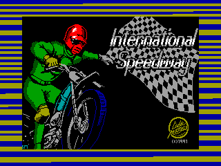 International Speedway — ZX SPECTRUM GAME ИГРА