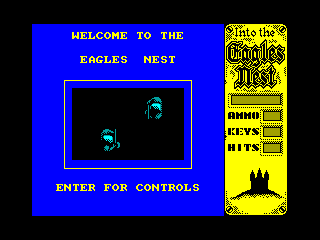 Into the Eagle's Nest — ZX SPECTRUM GAME ИГРА