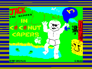 Jack the Nipper II: In Coconut Capers — ZX SPECTRUM GAME ИГРА