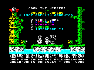Jack the Nipper II: In Coconut Capers — ZX SPECTRUM GAME ИГРА