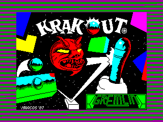 Krakout — ZX SPECTRUM GAME ИГРА