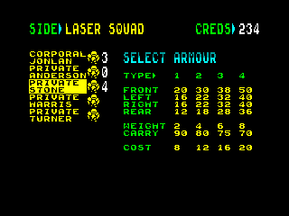 LASER SQUAD 3 — ZX SPECTRUM GAME ИГРА