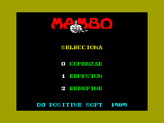 Mambo — ZX SPECTRUM GAME ИГРА