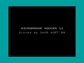 MicroProse Soccer — ZX SPECTRUM GAME ИГРА