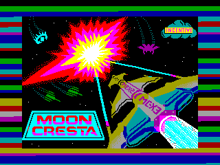 MOON CRESTA — ZX SPECTRUM GAME ИГРА
