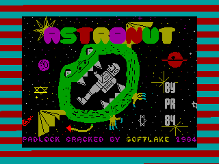 Astronut — ZX SPECTRUM GAME ИГРА
