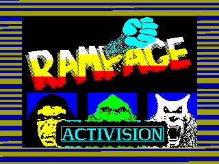 Rampage — ZX SPECTRUM GAME ИГРА