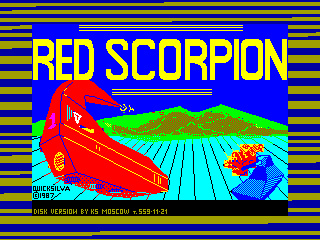 Red Scorpion — ZX SPECTRUM GAME ИГРА
