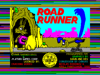 ROAD RUNNER — ZX SPECTRUM GAME ИГРА