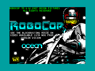 ROBOCOP — ZX SPECTRUM GAME ИГРА