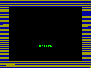 R-Type — ZX SPECTRUM GAME ИГРА