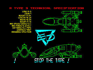R-Type — ZX SPECTRUM GAME ИГРА