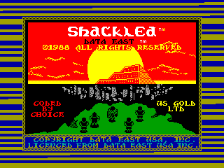 Shackled — ZX SPECTRUM GAME ИГРА