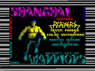 Shanghai Warriors — ZX SPECTRUM GAME ИГРА