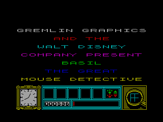Basil the Great Mouse Detective — ZX SPECTRUM GAME ИГРА