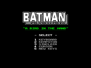 BATMAN 2 — ZX SPECTRUM GAME ИГРА