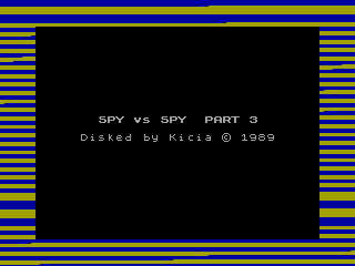 SPY VS SPY PART 3 — ZX SPECTRUM GAME ИГРА