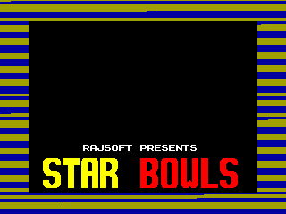 Star Bowls — ZX SPECTRUM GAME ИГРА