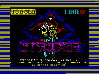 Strider II — ZX SPECTRUM GAME ИГРА