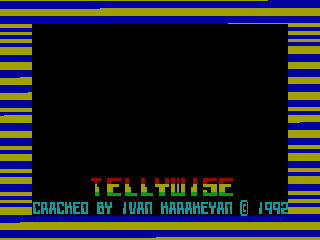 Telly Wise — ZX SPECTRUM GAME ИГРА