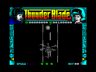 THUNDER BLADE — ZX SPECTRUM GAME ИГРА