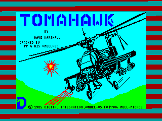 Tomahawk — ZX SPECTRUM GAME ИГРА