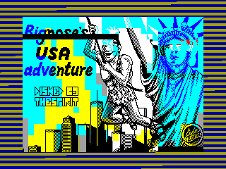 Big Nose's American Adventure — ZX SPECTRUM GAME ИГРА