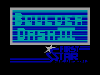 Boulder Dash III — ZX SPECTRUM GAME ИГРА