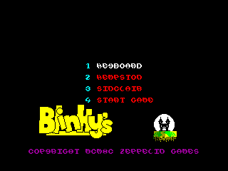 Blinkys Scary School — ZX SPECTRUM GAME ИГРА
