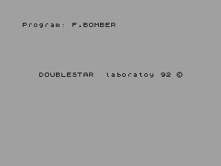 Fighter Bomber — ZX SPECTRUM GAME ИГРА