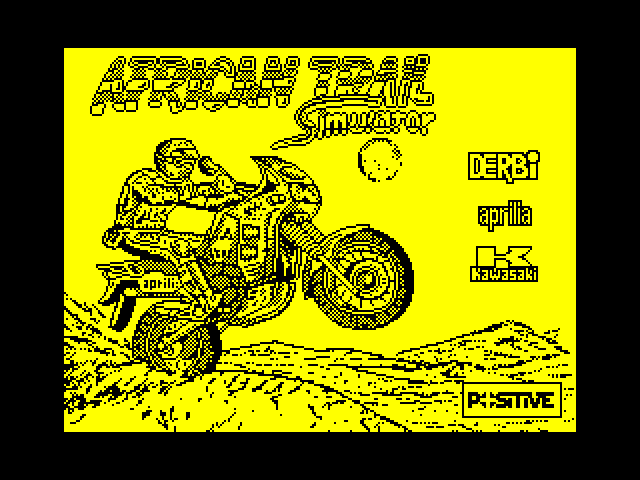 African Trail Simulator — ZX SPECTRUM GAME ИГРА