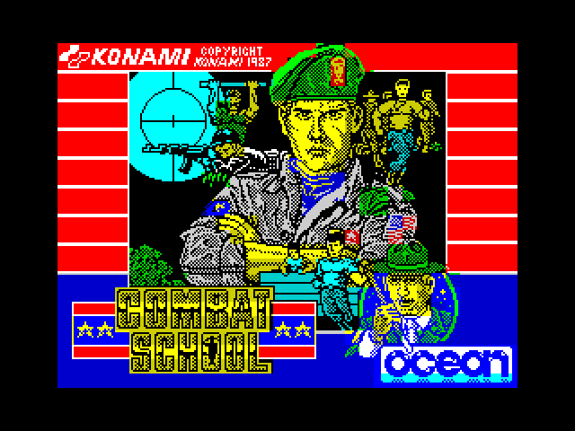 Combat School — ZX SPECTRUM GAME ИГРА