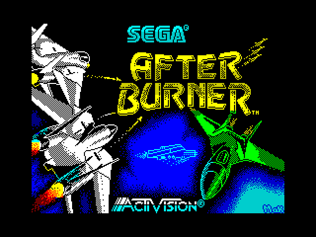 Afterburner — ZX SPECTRUM GAME ИГРА