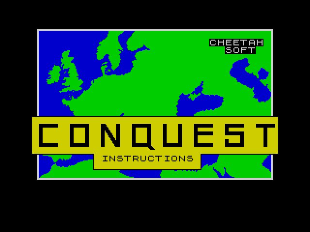 Conquest — ZX SPECTRUM GAME ИГРА