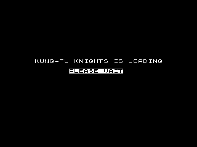 Kung Fu Knights — ZX SPECTRUM GAME ИГРА