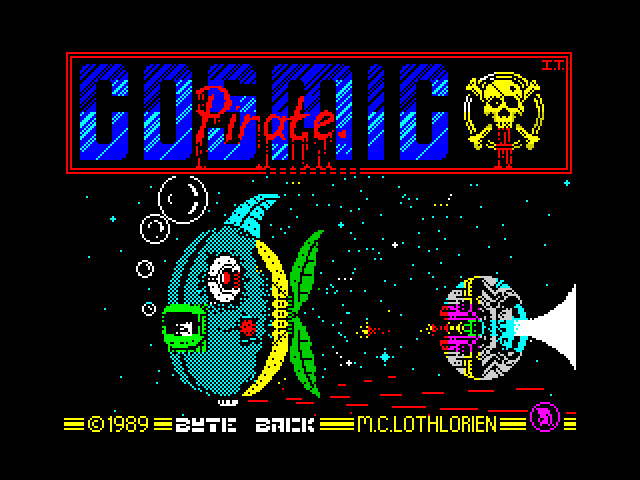 Cosmic Pirate — ZX SPECTRUM GAME ИГРА