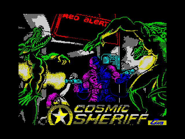 Cosmic Sheriff — ZX SPECTRUM GAME ИГРА