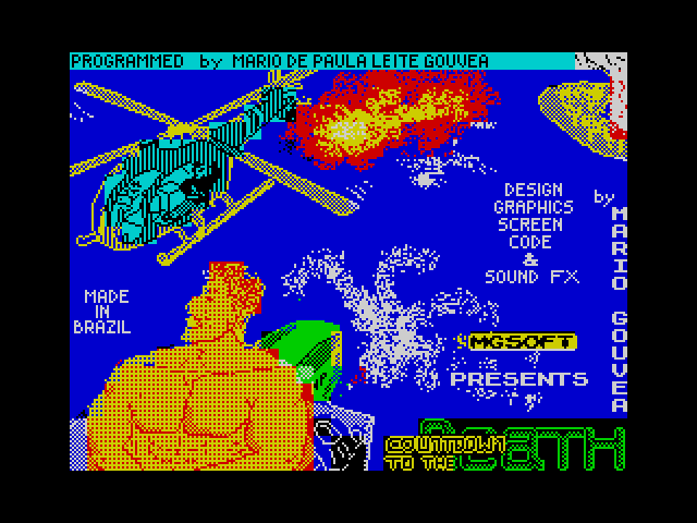 Countdown to the Death — ZX SPECTRUM GAME ИГРА